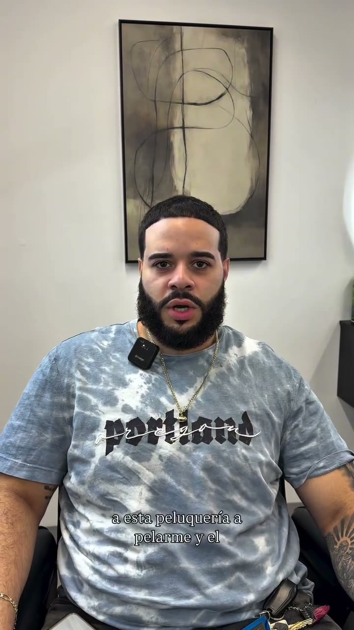 Fresh haircut result on a happy client at Phoenix Barber Studio